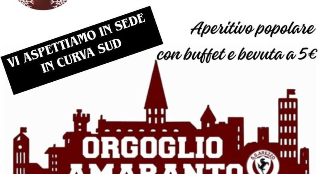 Orgoglio Amaranto palle di Natale firmate dai giocatori dell'Arezzo