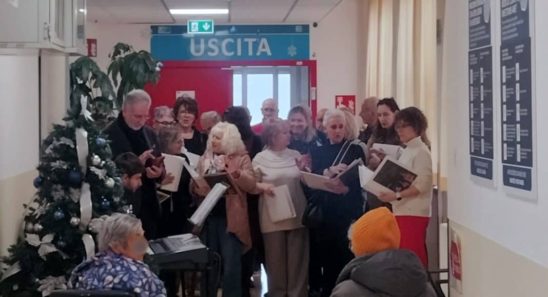 Ospedale della Valtiberina, concerto di Natale in Medicina Interna