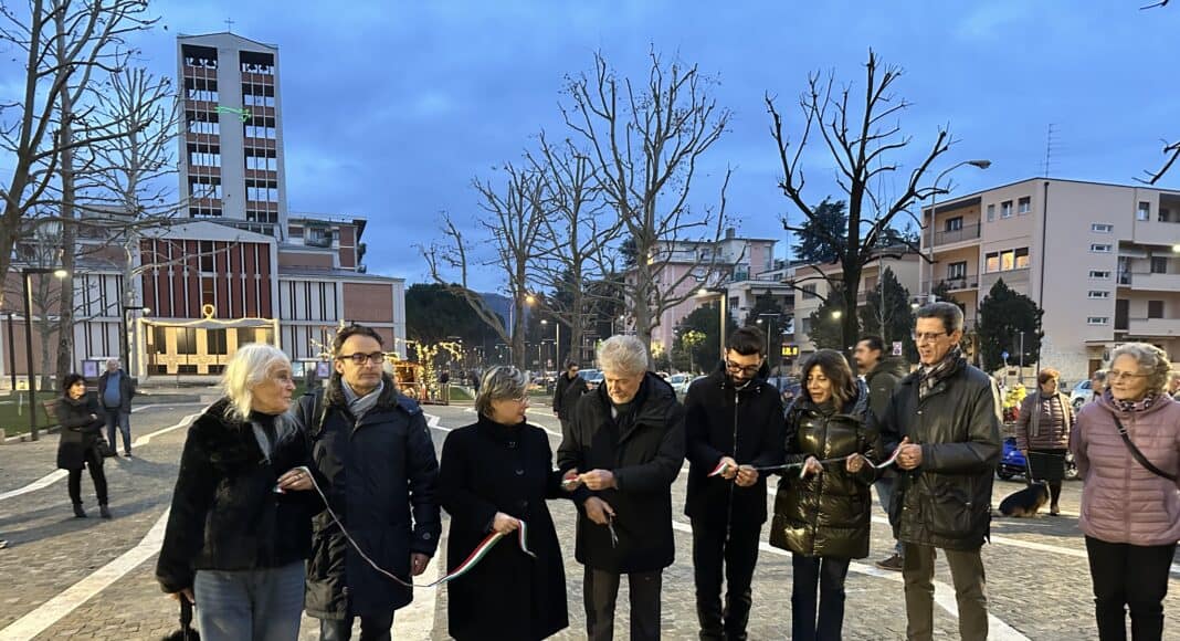 Presentata oggi la nuova piazza Giotto di Arezzo