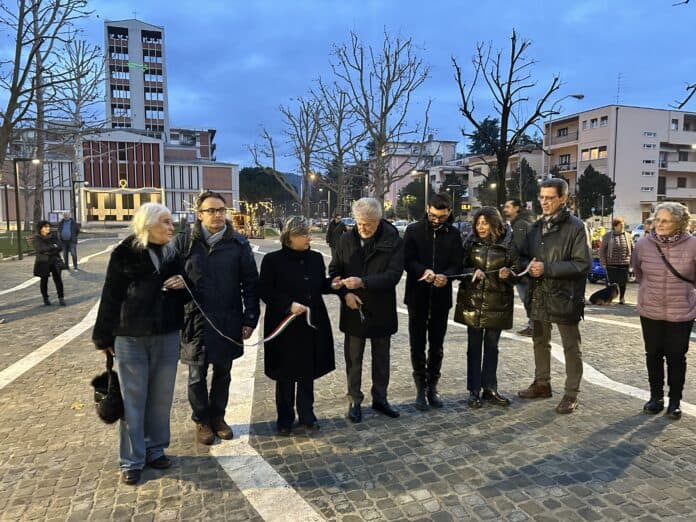 Presentata oggi la nuova piazza Giotto di Arezzo