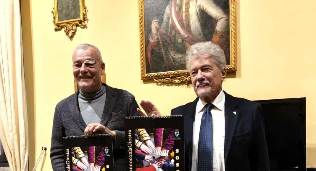 Presentato dal sindaco il calendario 2026 della Giostra del Saracino