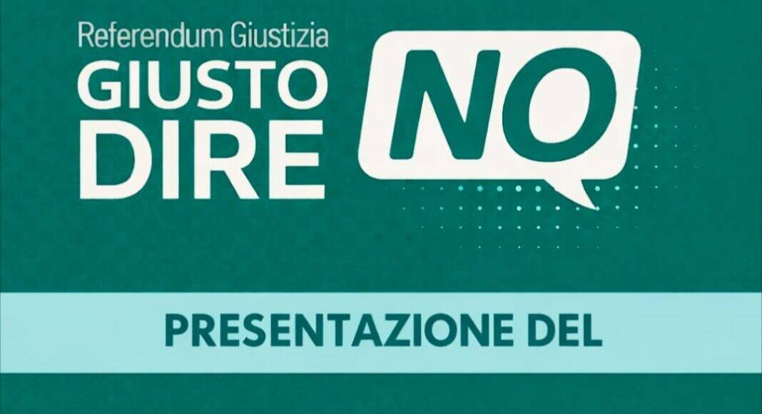 Referendum giustizia: anche ad Arezzo il Comitato “Giusto dire no”