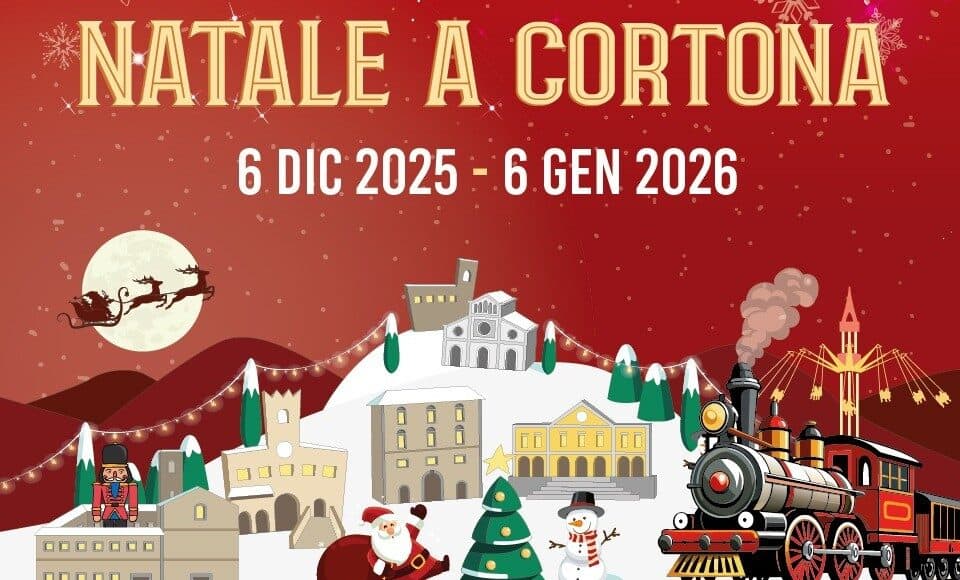 Sabato 6 dicembre l’inaugurazione del Natale a Cortona