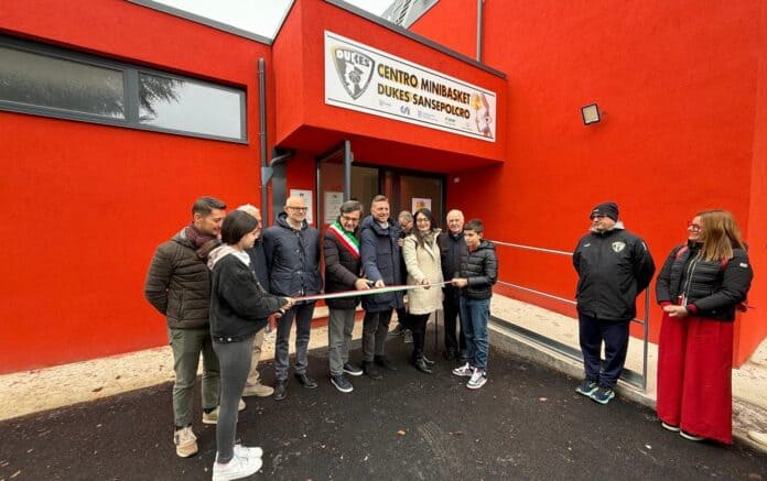 Sansepolcro inaugurata la palestra Buonarroti