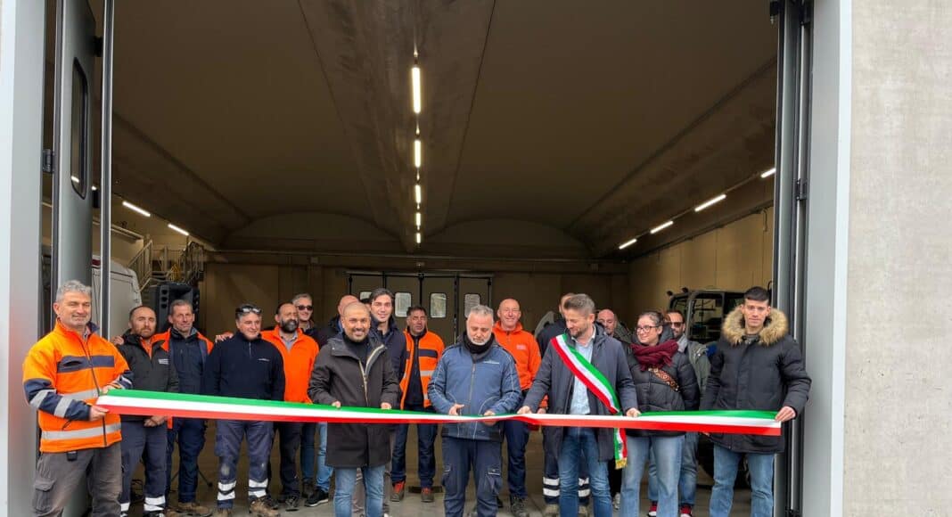 Terranuova, inaugurato il nuovo magazzino comunale lungo la SP 59