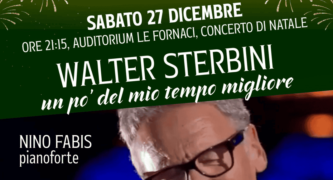 Terranuova Bracciolini: il concerto di Natale con Walter Sterbini