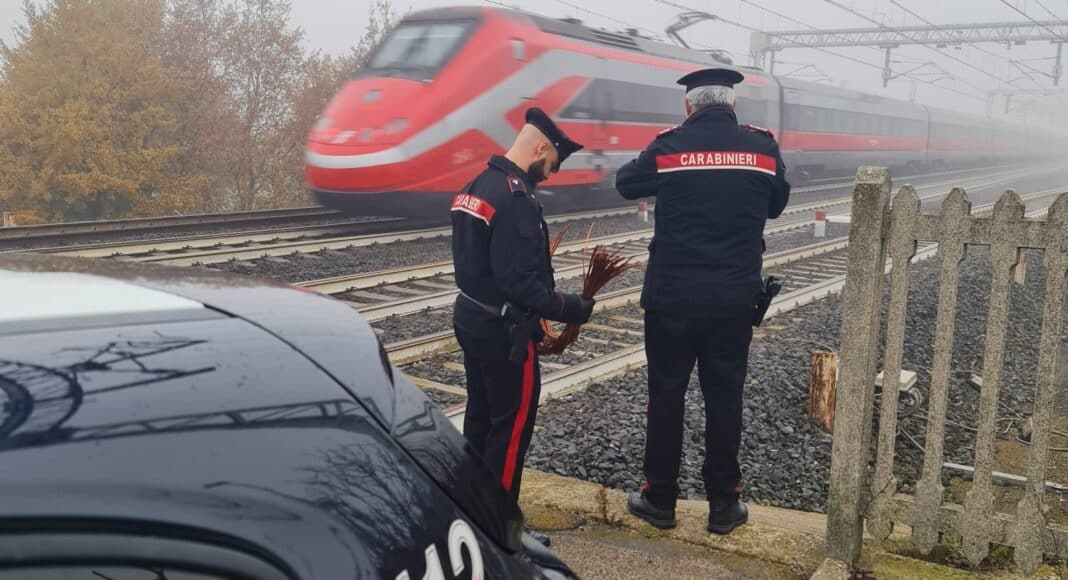 Furto di rame sulla linea ferroviaria direttissima Firenze – Roma