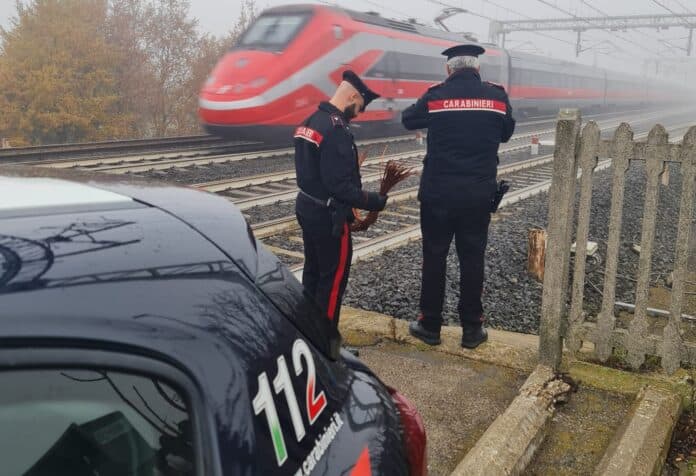 Furto di rame sulla linea ferroviaria direttissima Firenze – Roma