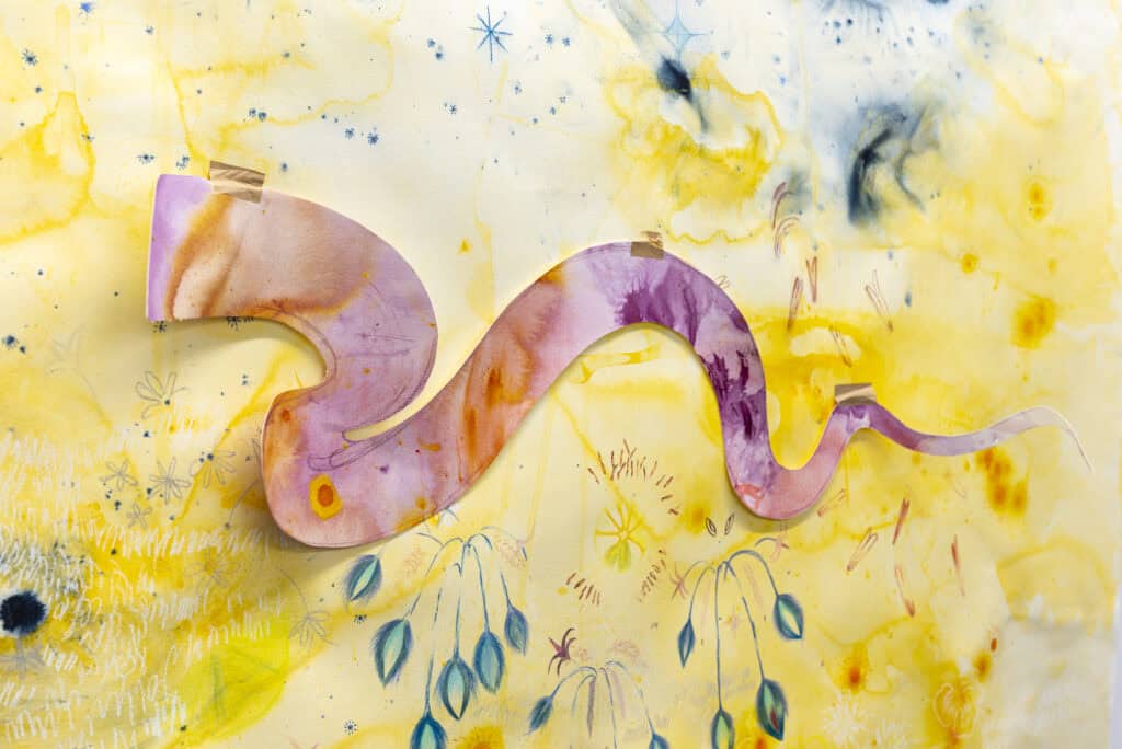 Agnes Waruguru espone a San Giovanni Valdarno