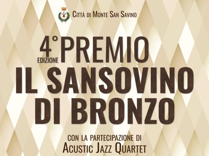 Al Teatro Verdi di Monte San Savino il Premio Il Sansovino di Bronzo