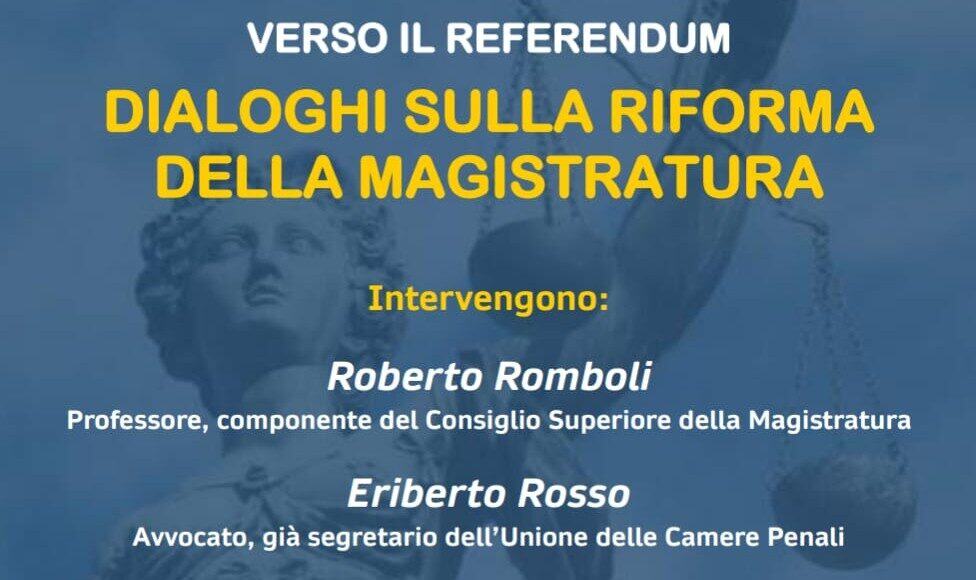 Circolo artistico di Arezzo Dialoghi sulla riforma della Magistratura