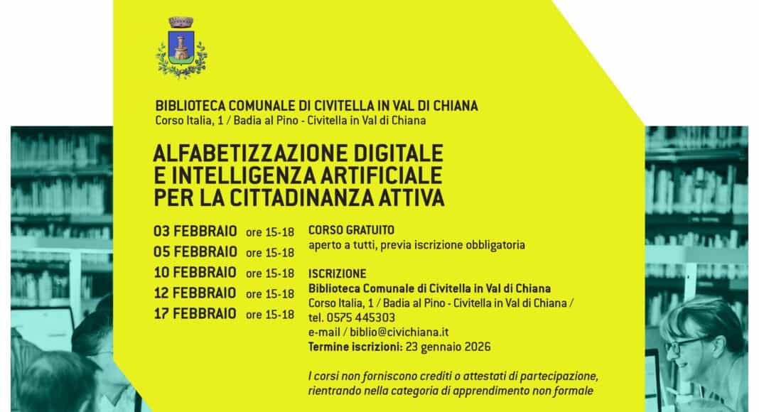 Civitella Ultimi giorni per il Corso di Alfabetizzazione digitale