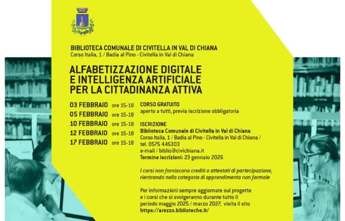 Civitella Ultimi giorni per il Corso di Alfabetizzazione digitale