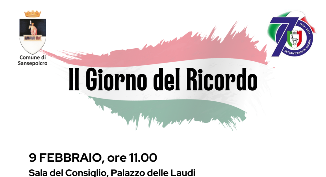 Due appuntamenti a Sansepolcro in memoria delle vittime delle foibe