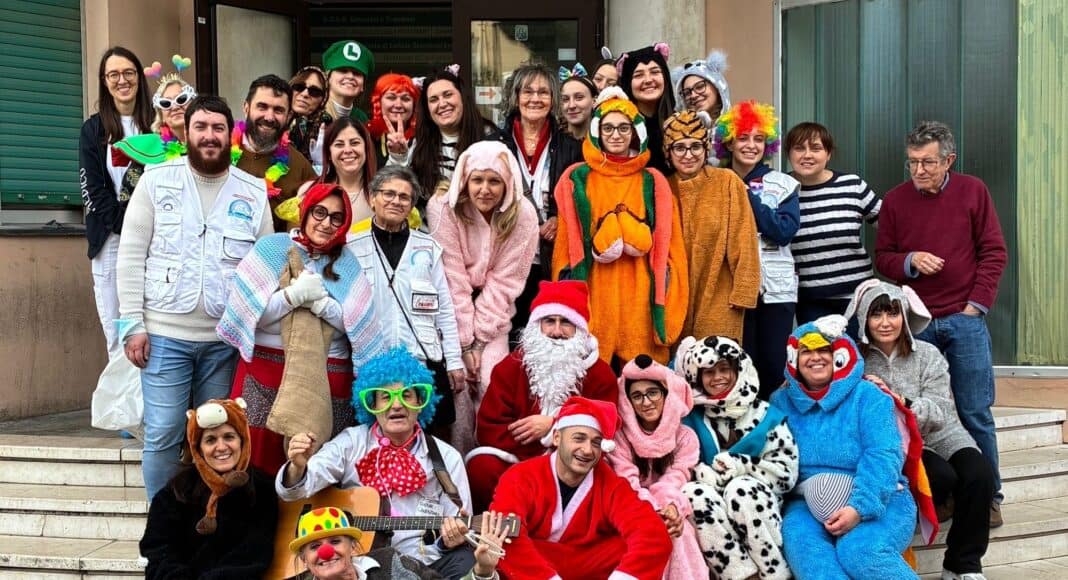 I volontari di Castiglion Fibocchi all’ospedale Gaslini di Genova