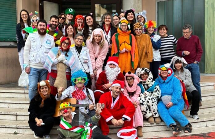 I volontari di Castiglion Fibocchi all’ospedale Gaslini di Genova