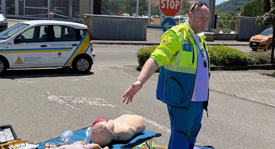 Misericordia Bibbiena: corso disostruzione pediatrica e defibrillatore
