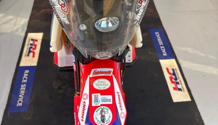 Paolo Lucci alla Dakar con Castiglion Fiorentino nel cuore