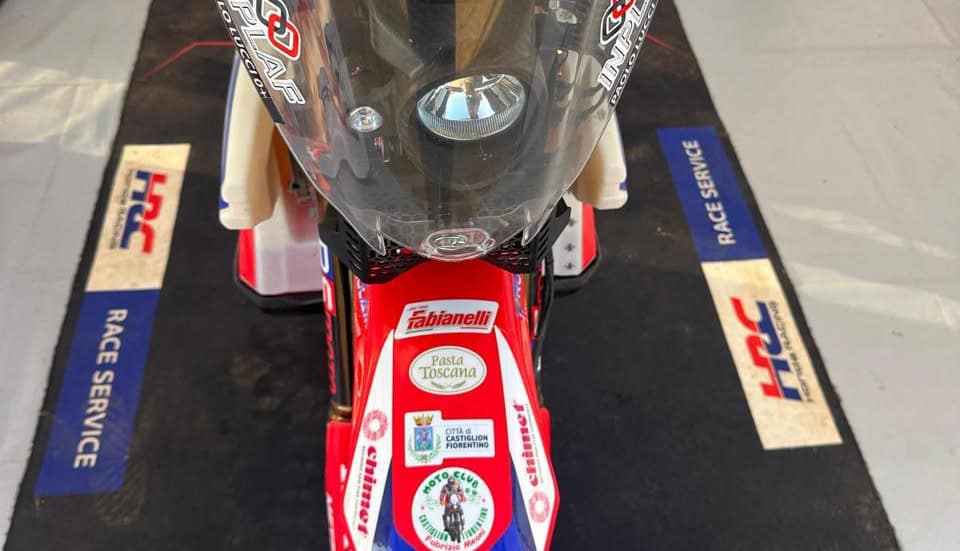 Paolo Lucci alla Dakar con Castiglion Fiorentino nel cuore