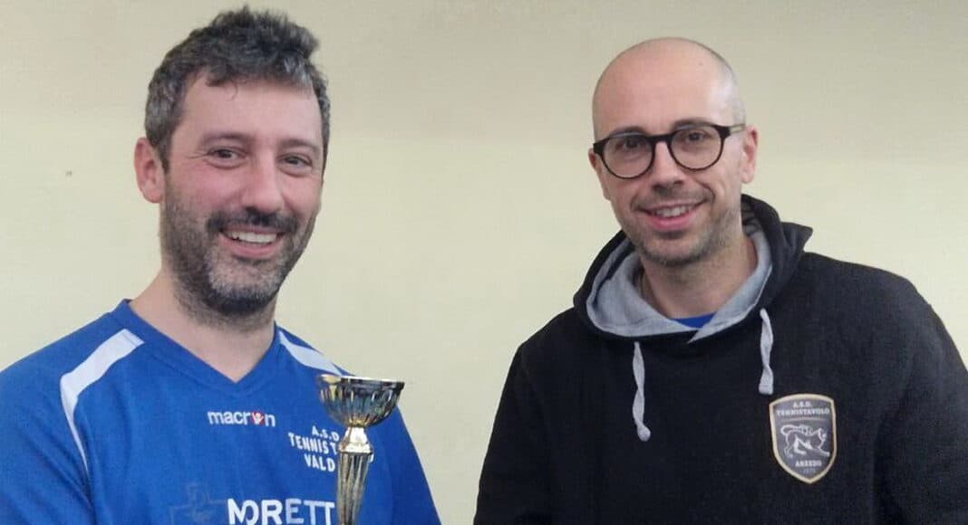 Andrea Della Giovampaola del Tennistavolo Arezzo.