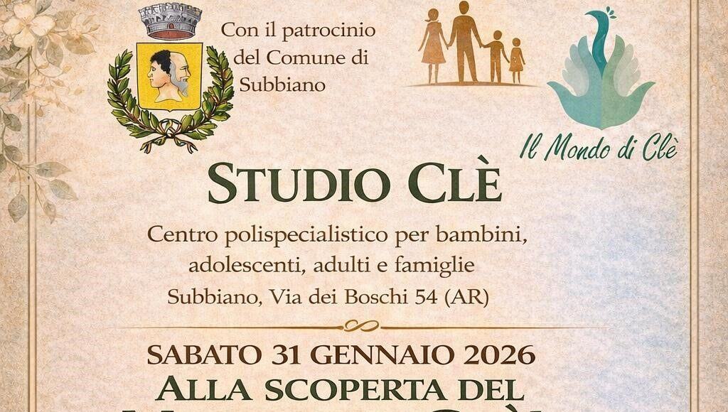 Subbiano alla scoperta del Mondo di Clé