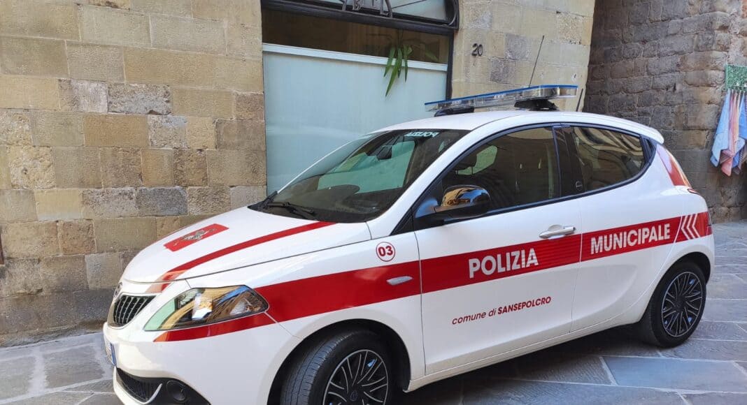 auto Polizia municipale Sansepolcro