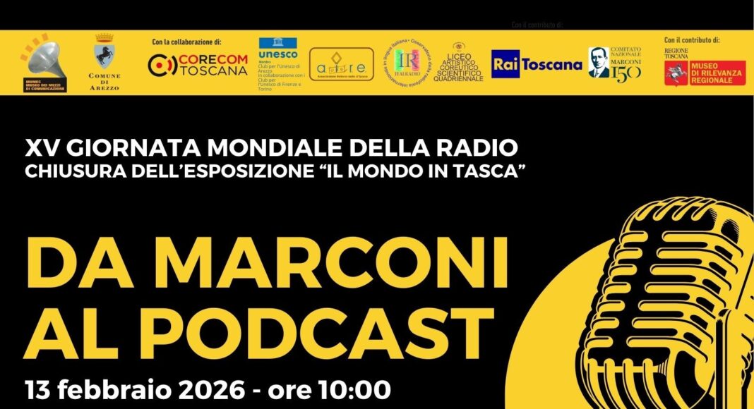 Al MUMEC di Arezzo si celebra la Giornata Mondiale della Radio