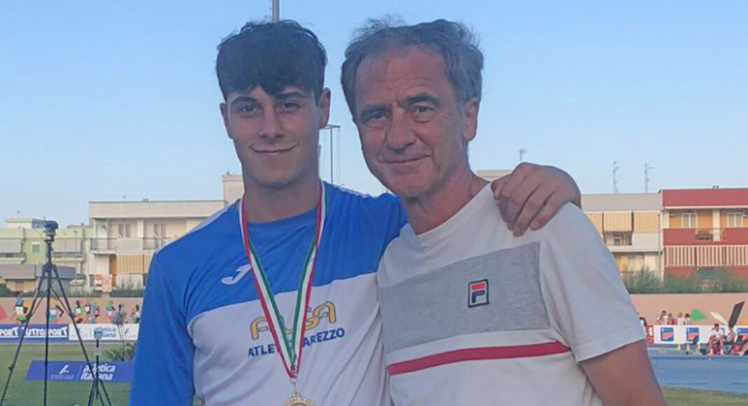 Filippo Guiducci quinto nel salto in lungo ai Campionati Italiani