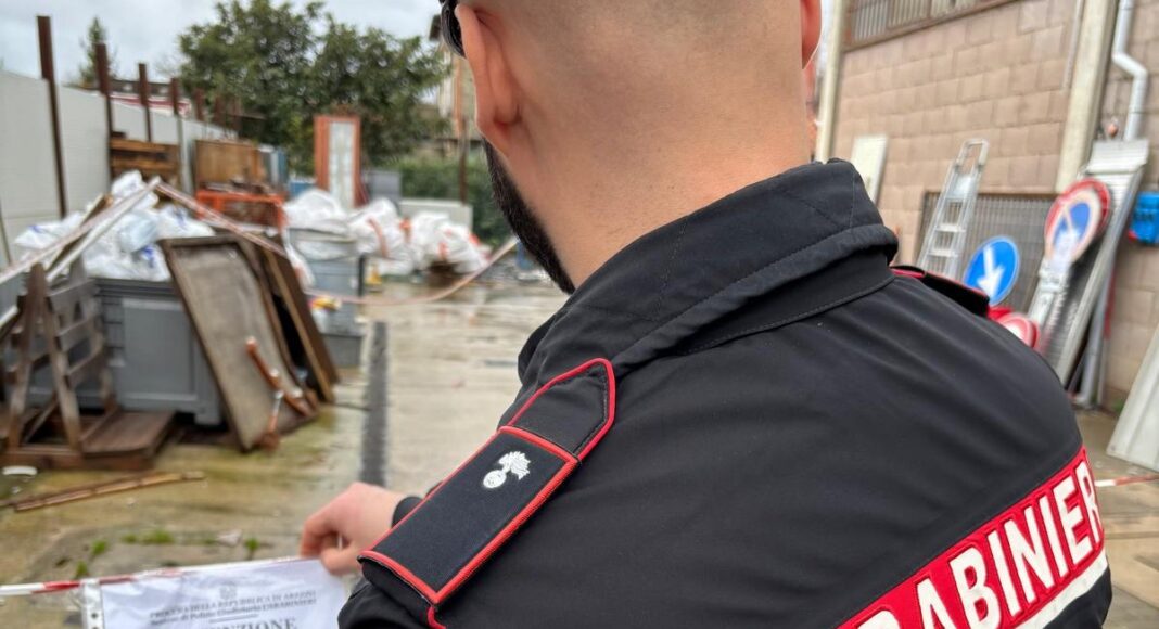 Carabinieri sequestro impianto abusivo smaltimento rifiuti pericolosi