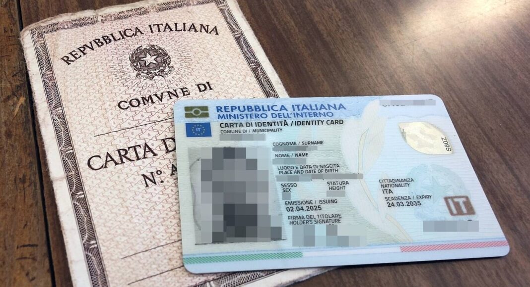 carta d'identità cartacea non sarà più valida
