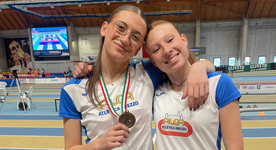 Gemma Fabbriciani e Flavia Matteucci, Campionati Italiani Indoor 2026