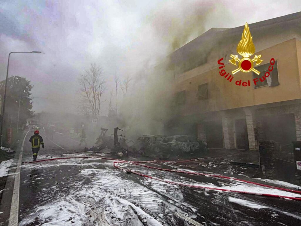 Incendio Bibbiena esplosione innescata da bombole di ossigeno