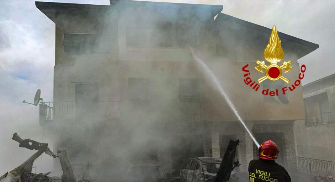 Incendio Bibbiena esplosione innescata da bombole di ossigeno