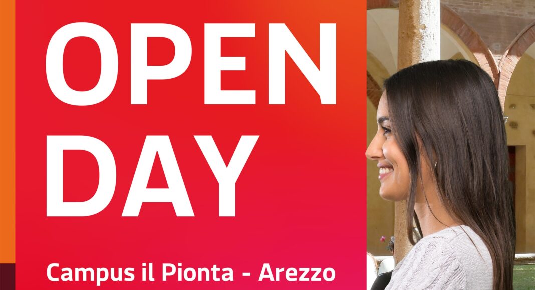 Open Day 2026 il 25 febbraio 2026 al Campus univeristario di Arezzo