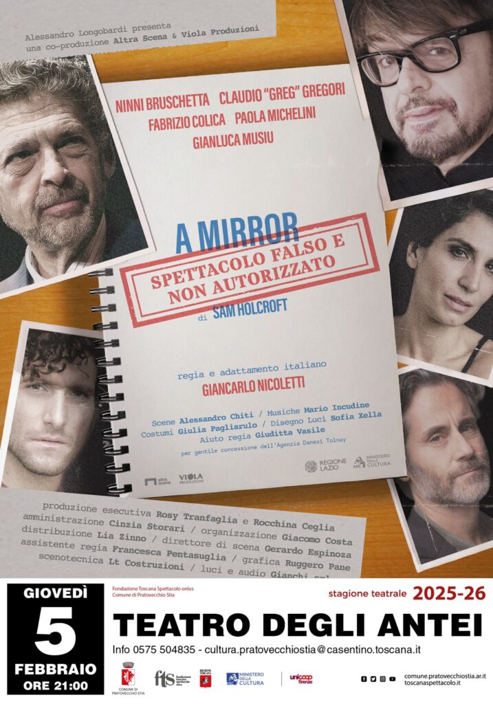 Pratovecchio “A Mirror – Uno spettacolo falso e NON autorizzato”