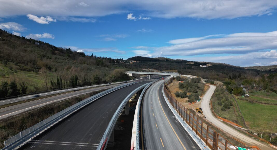 Pronto il nuovo viadotto Ribuio tra Incisa e Firenze sud