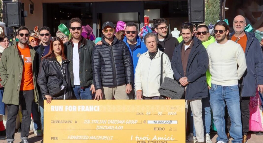 “Run for Franci” la comunità dona 10mila euro alla ricerca