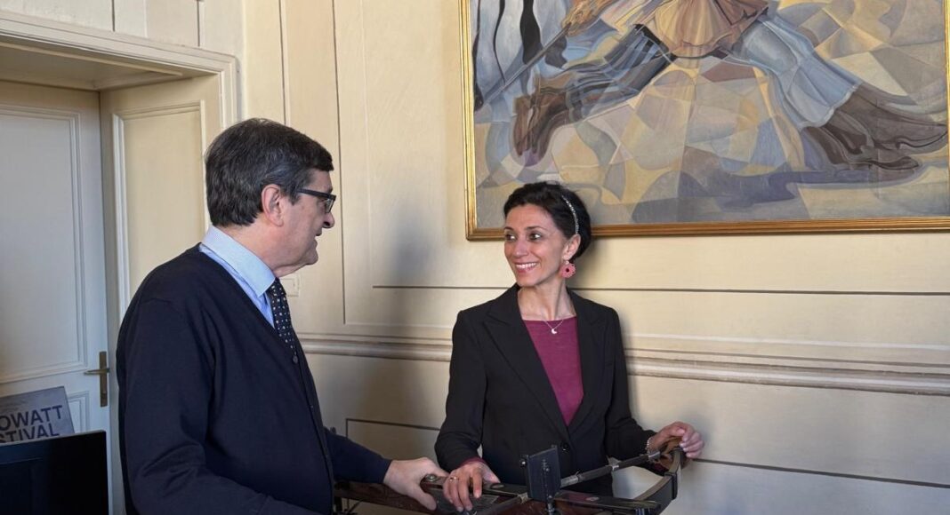 L’assessore regionale Cristina Manetti in visita a Sansepolcro