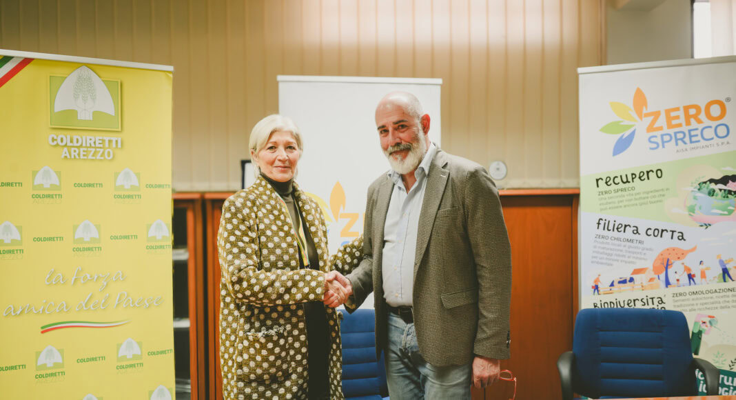 “Zero Spreco” e Coldiretti Arezzo insieme per l'agricoltura del futuro