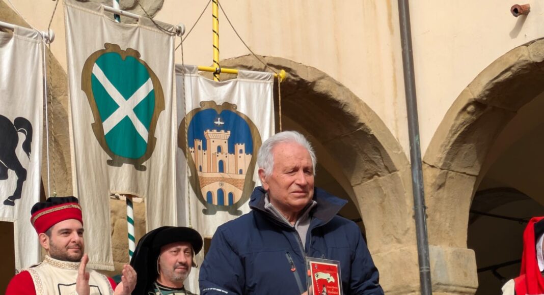 Cerimonia di premiazione dei giostratori