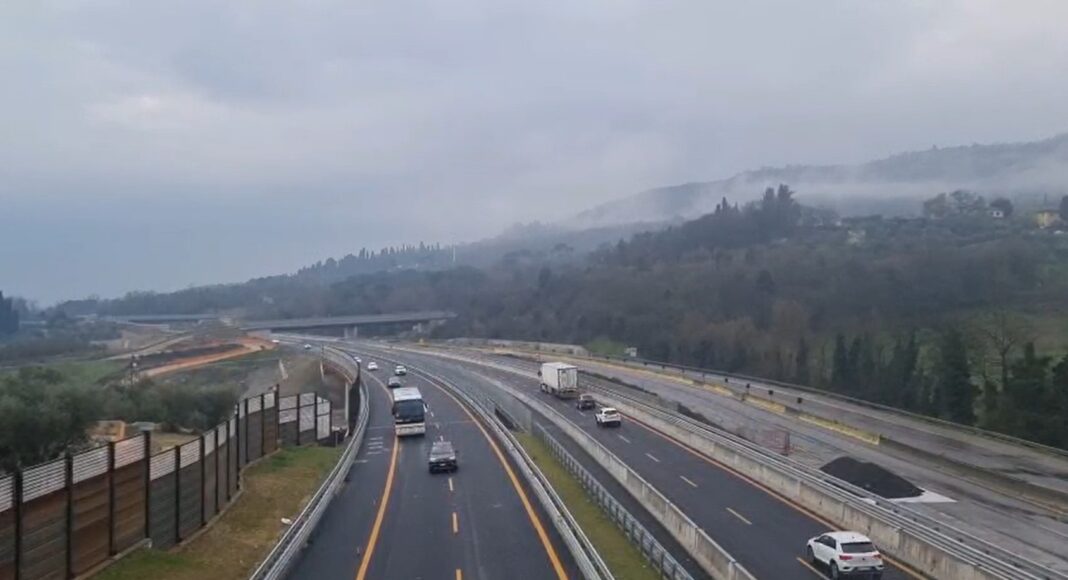 A1 Mi-Na tra Firenze Sud e Incisa aperto il nuovo viadotto Ribuio