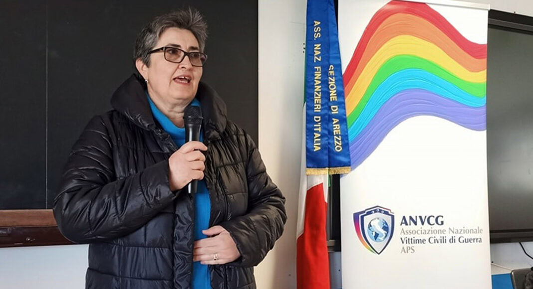 Quarant’anni per le Vittime Civili di Guerra per Loretta Zatini