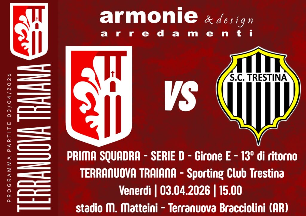ASD Terranuova, partita contro la Triestina posticipata