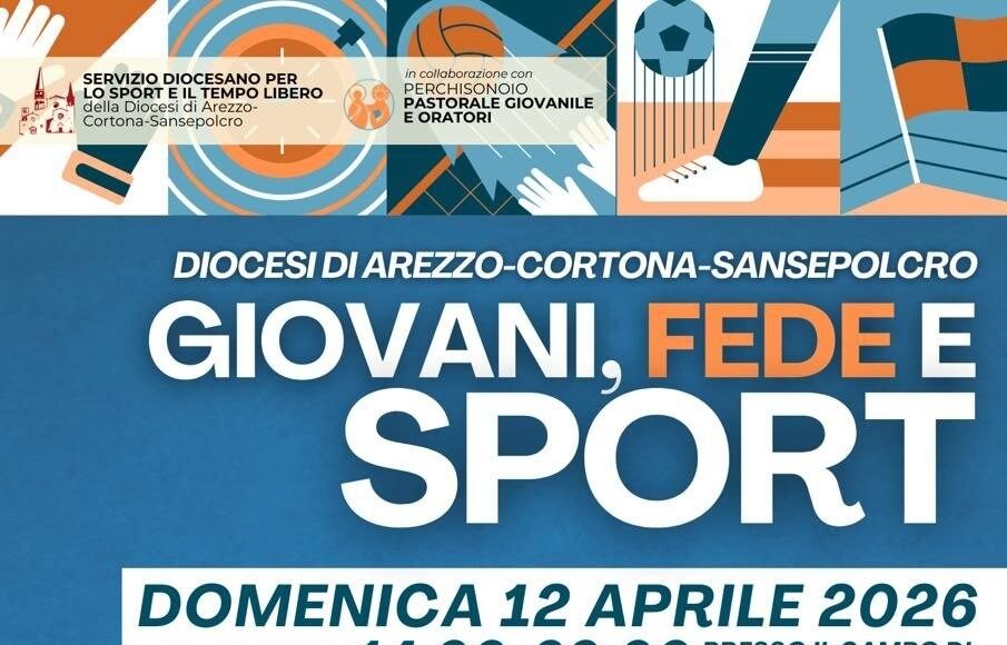 Ad Arezzo la giornata diocesana Sport e Fede il 12 aprile
