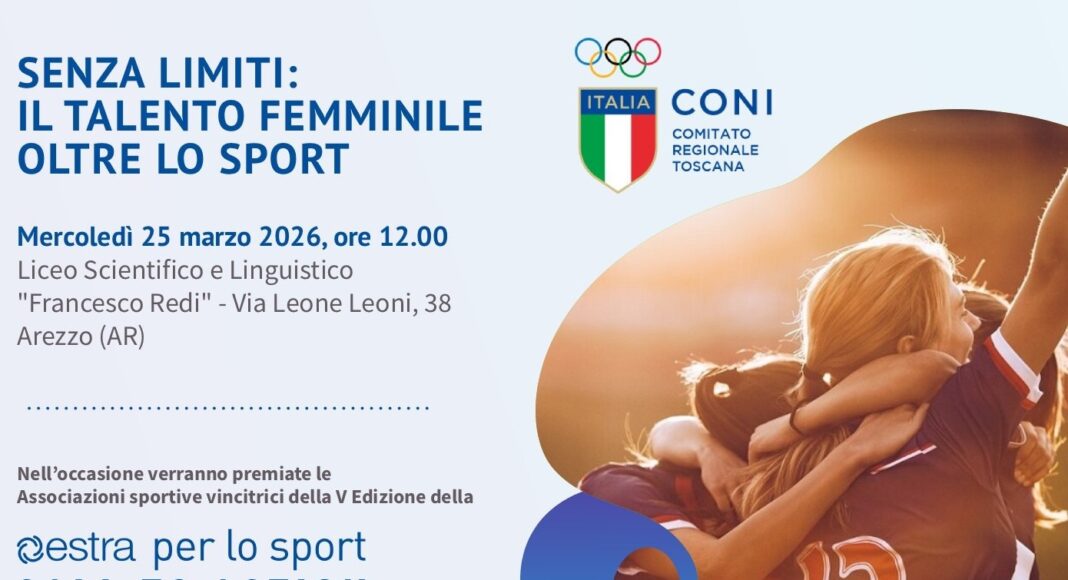 Al Liceo “Francesco Redi” di Arezzo, talento femminile oltre lo sport