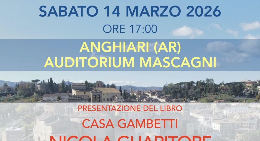 Anghiari presentazione del libro “Casa Gambetti. Nicola guaritore”