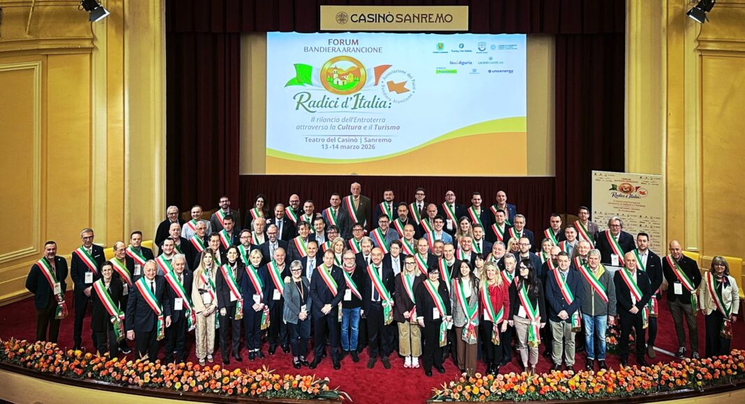 Castiglion Fiorentino protagonista a Sanremo per le Bandiere Arancioni