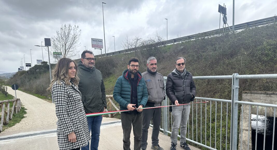 Ceciliano - Arezzo inaugurato il nuovo tratto di ciclopedonale
