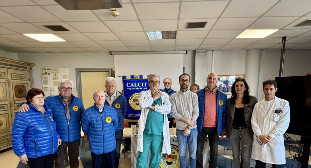 Donazione del Calcit per l’Ortopedia dell’Ospedale Valdichiana