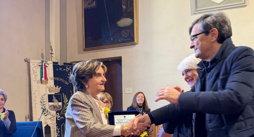 “Donne & Lavoro”, a Sansepolcro premiata Rosetta Del Bene